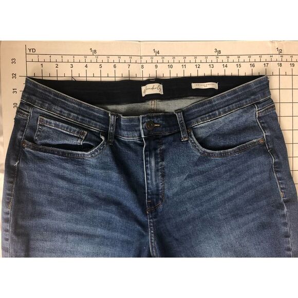 Levi’s Strauss Signature and Wonderly Jeans Size 16 Blue Denim Lot of 2 - Picture 3 of 9